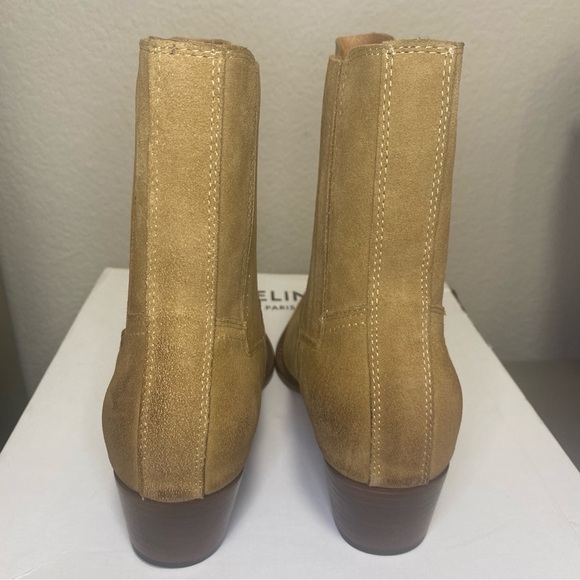 NIB CELINE TRIOMPHE CRUISER BOOTS CHELSEA BOOT IN SUEDE CALFSKIN - SIZE 41 - Picture 6 of 16